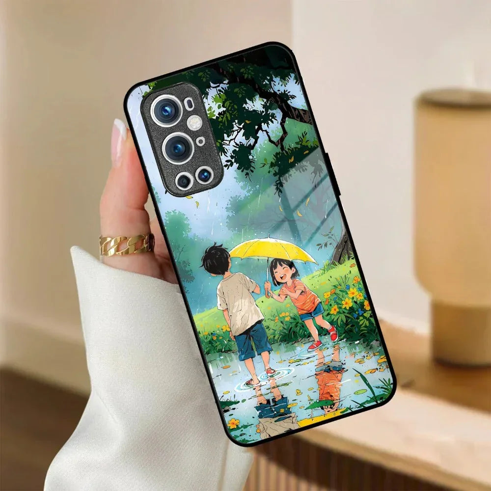 Raindrop Moments Glass Case Cover For OnePlus - ShopOnCliQ