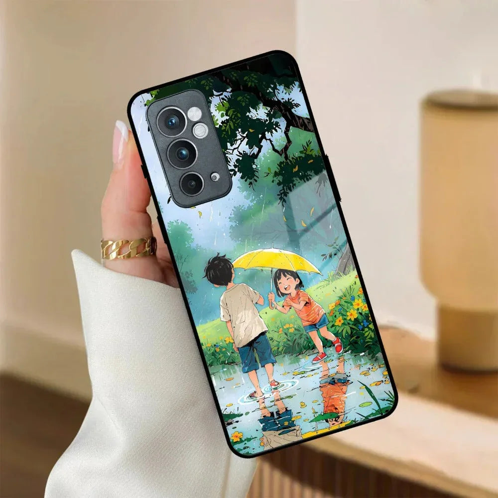 Raindrop Moments Glass Case Cover For OnePlus - ShopOnCliQ
