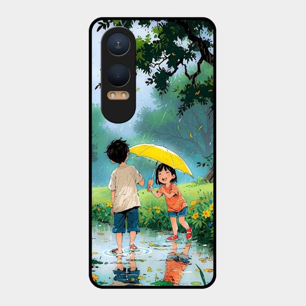 Raindrop Moments Glass Case Cover For Oneplus Nord Ce 4 Lite 5G