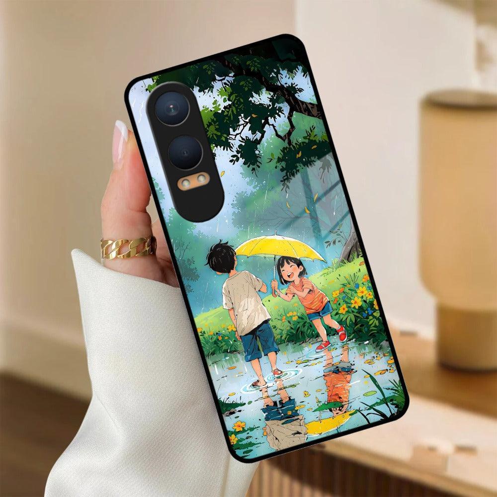 Raindrop Moments Glass Case Cover For OnePlus - ShopOnCliQ