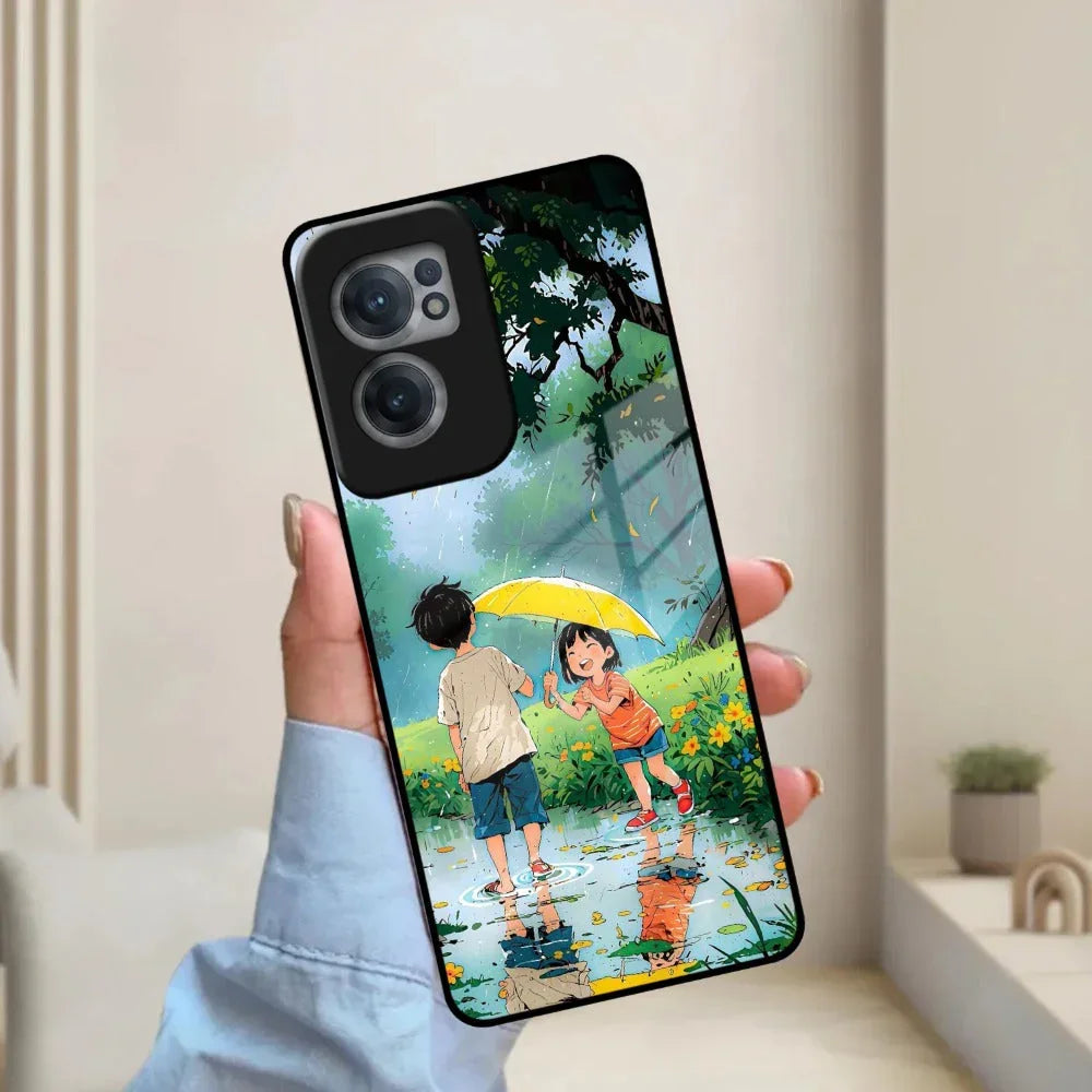 Raindrop Moments Glass Case Cover For OnePlus - ShopOnCliQ