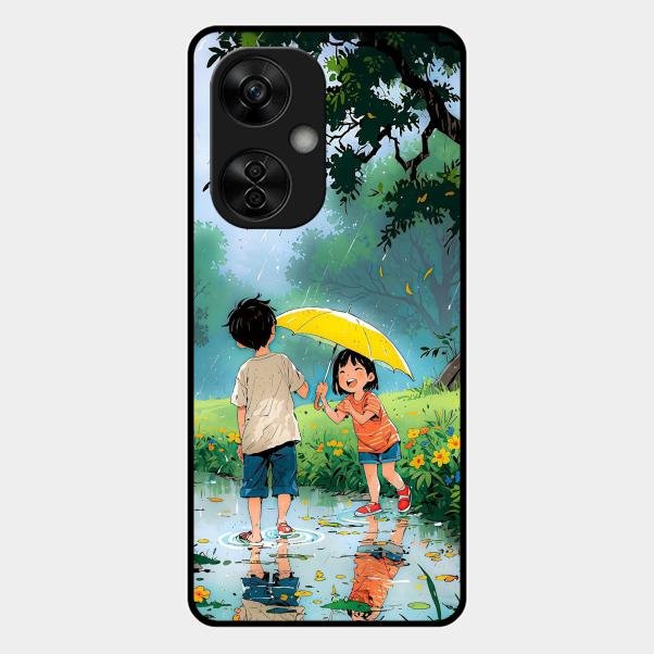 Raindrop Moments Glass Case Cover For Oneplus Nord Ce5 5G