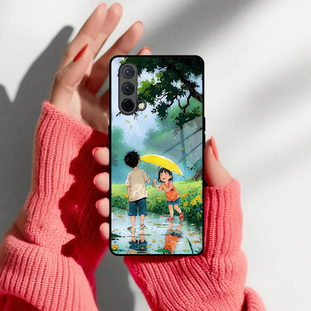 Raindrop Moments Glass Case Cover For OnePlus - ShopOnCliQ