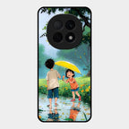 Raindrop Moments Glass Case Cover For Oppo F29 Pro 5G