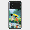 Raindrop Moments Glass Case Cover For Poco X4 Pro 5G