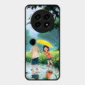 Raindrop Moments Glass Case Cover For Realme 14 Pro Lite 5G