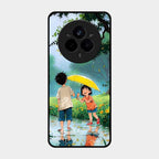 Raindrop Moments Glass Case Cover For Realme 14 Pro Plus 5G