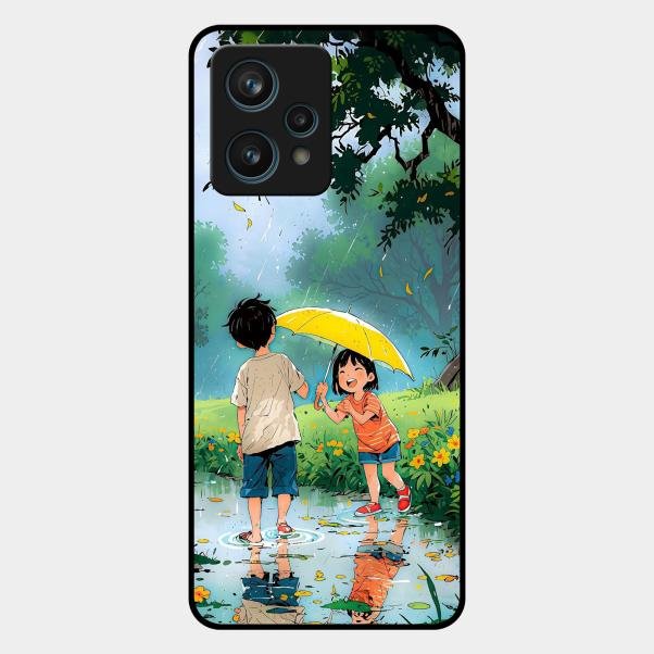 Raindrop Moments Glass Case Cover For Realme 9 Pro Plus 5G