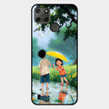 Raindrop Moments Glass Case Cover For Realme C25Y