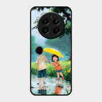 Raindrop Moments Glass Case Cover For Realme Narzo 70 5G