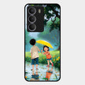 Raindrop Moments Glass Case Cover For Realme P3 Lite 5G