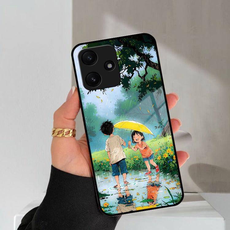Raindrop Moments Glass Case Cover For Redmi/Xiaomi - ShopOnCliQ