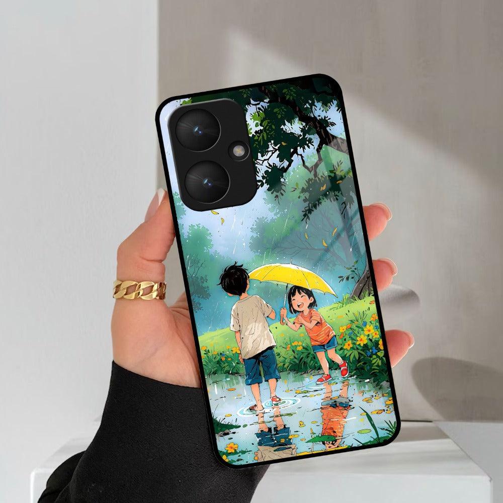 Raindrop Moments Glass Case Cover For Redmi/Xiaomi - ShopOnCliQ