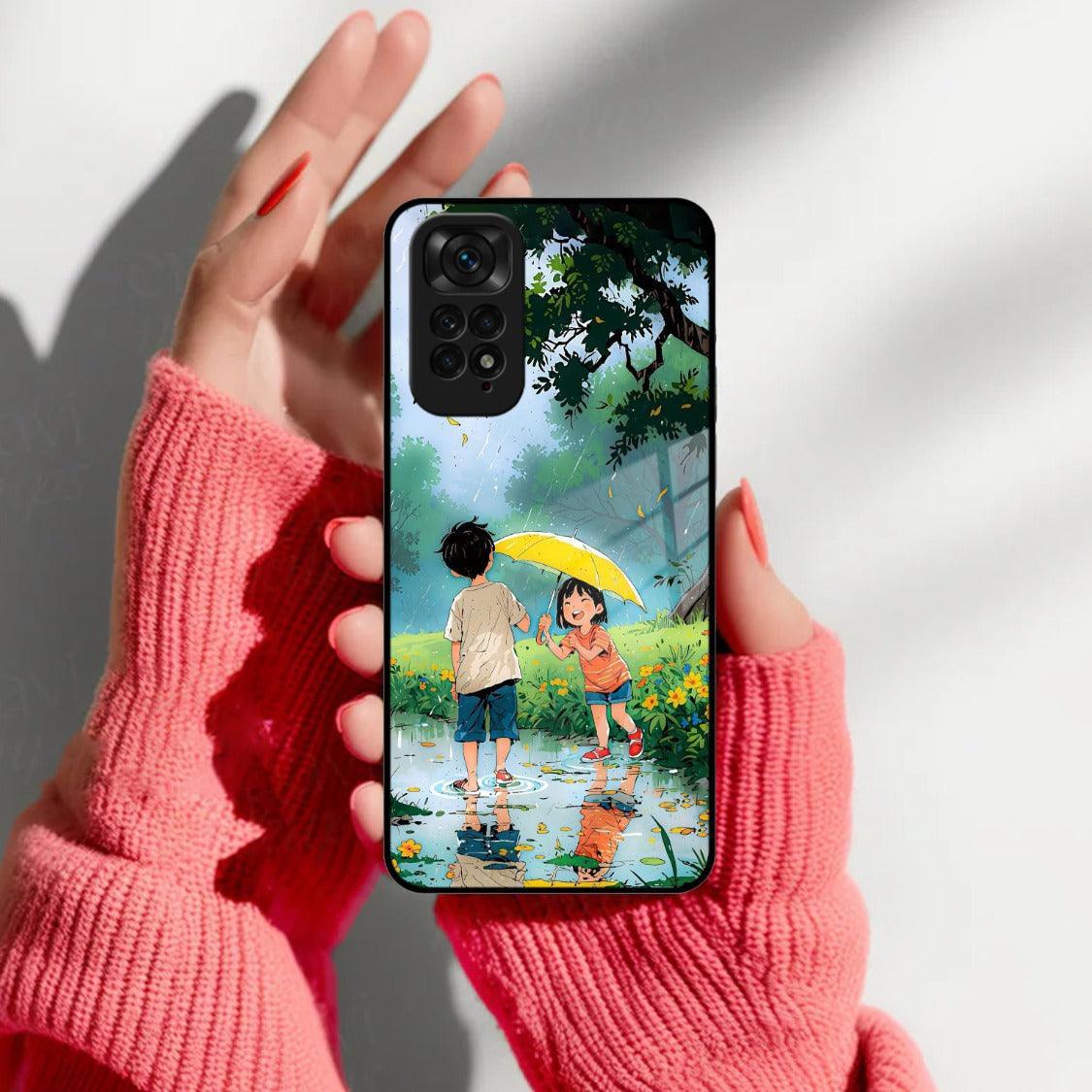 Raindrop Moments Glass Case Cover For Redmi/Xiaomi - ShopOnCliQ