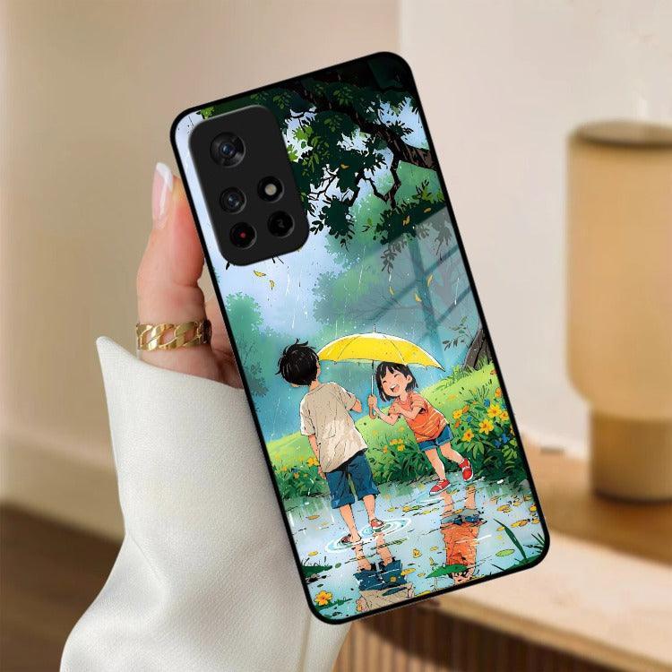 Raindrop Moments Glass Case Cover For Poco - ShopOnCliQ