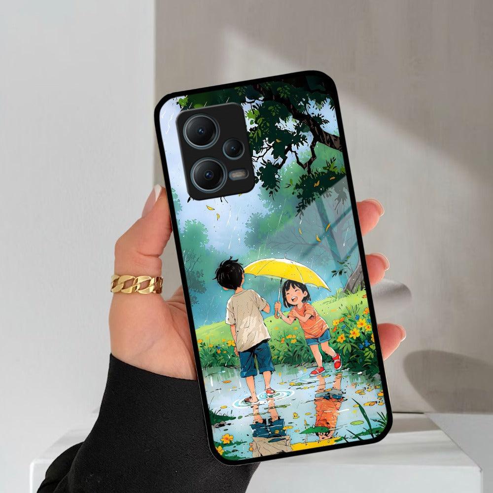 Raindrop Moments Glass Case Cover For Redmi/Xiaomi - ShopOnCliQ