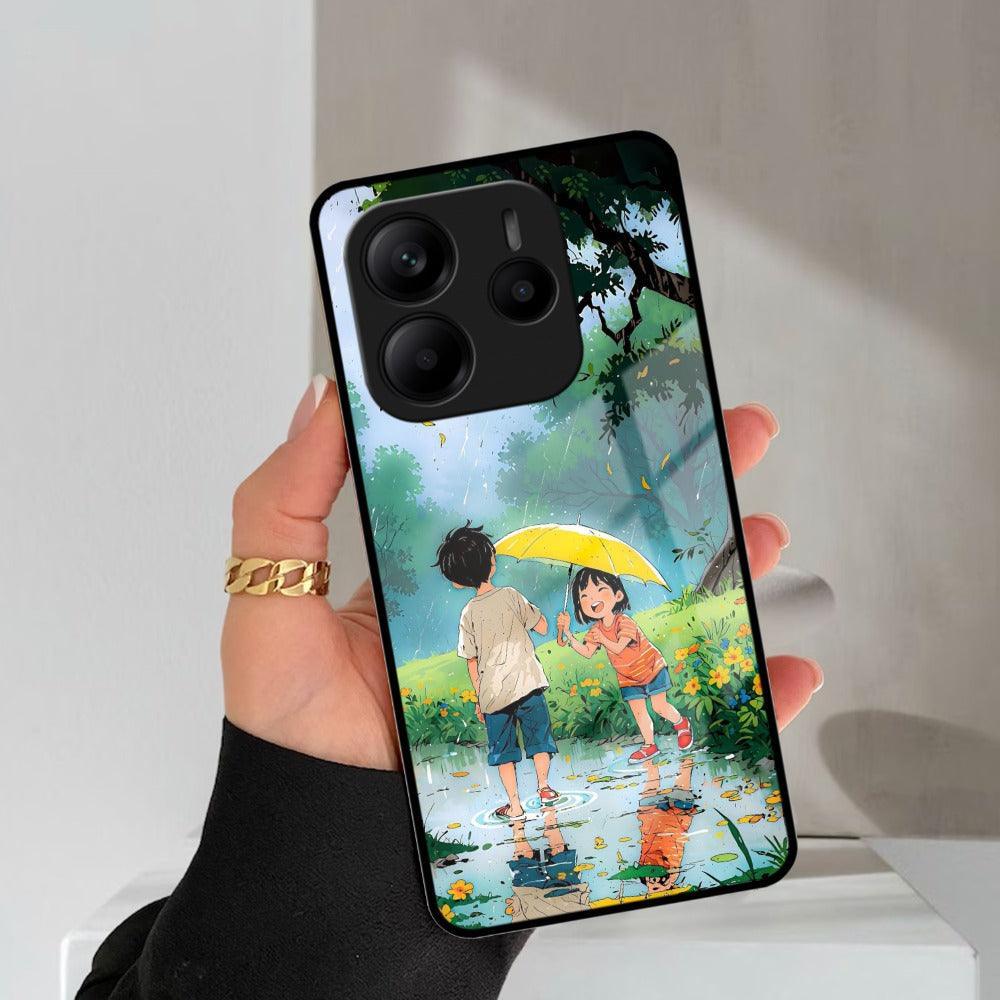 Raindrop Moments Glass Case Cover For Redmi/Xiaomi - ShopOnCliQ