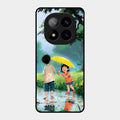 Raindrop Moments Glass Case Cover For Redmi Note 14 Pro Plus 5G