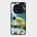 Raindrop Moments Glass Case Cover For Redmi Note 15 Pro 5G