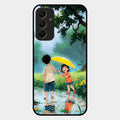 Raindrop Moments Glass Case Cover For Samsung Galaxy A34 5G