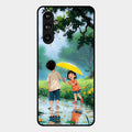 Raindrop Moments Glass Case Cover For Samsung Galaxy F54 5G