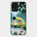 Raindrop Moments Glass Case Cover For Samsung Galaxy M33 5G