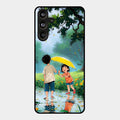 Raindrop Moments Glass Case Cover For Samsung Galaxy M55 5G