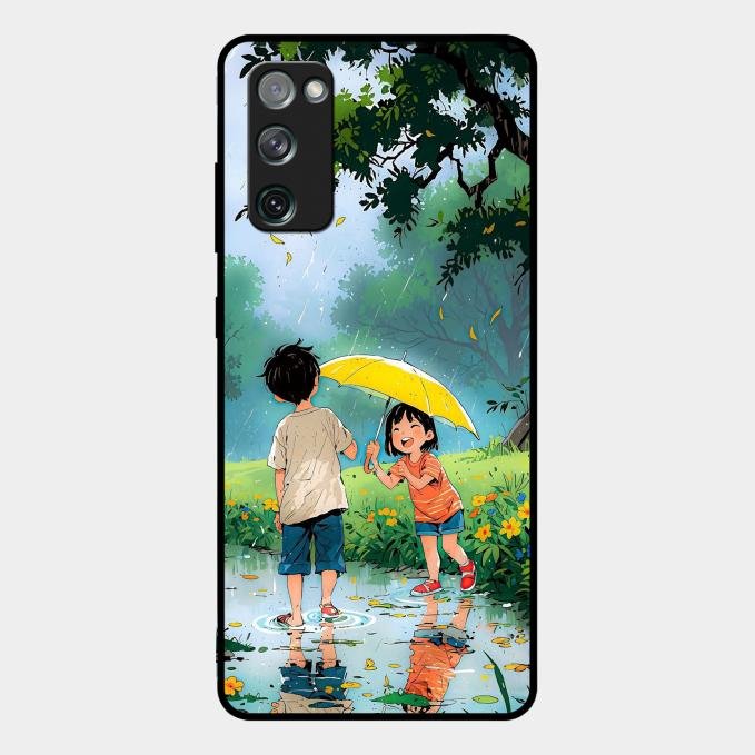 Raindrop Moments Glass Case Cover For Samsung Galaxy S20 Fe 5G