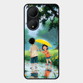 Raindrop Moments Glass Case Cover For Vivo T2 5G