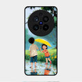 Raindrop Moments Glass Case Cover For Vivo X200 Pro 5G