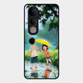 Raindrop Moments Glass Case Cover For Vivo Y400 5G