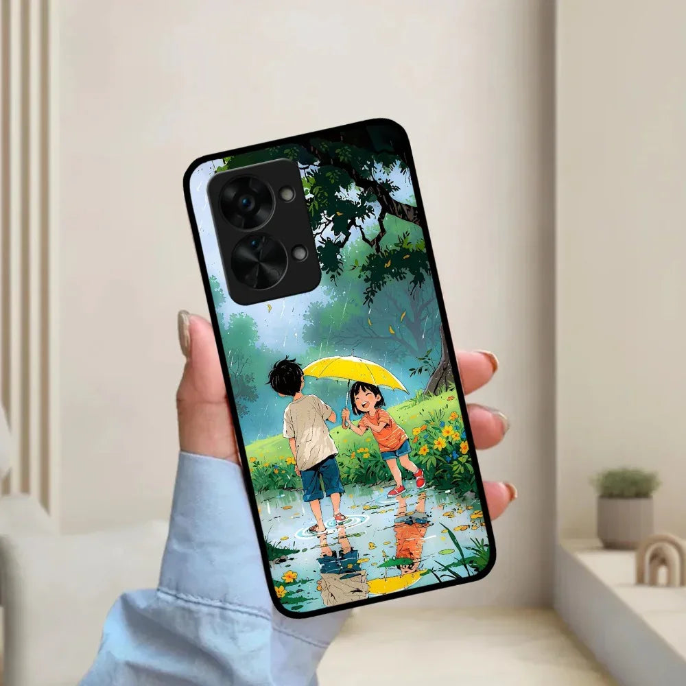 Raindrop Moments Glossy Metal Case Cover For OnePlus - ShopOnCliQ