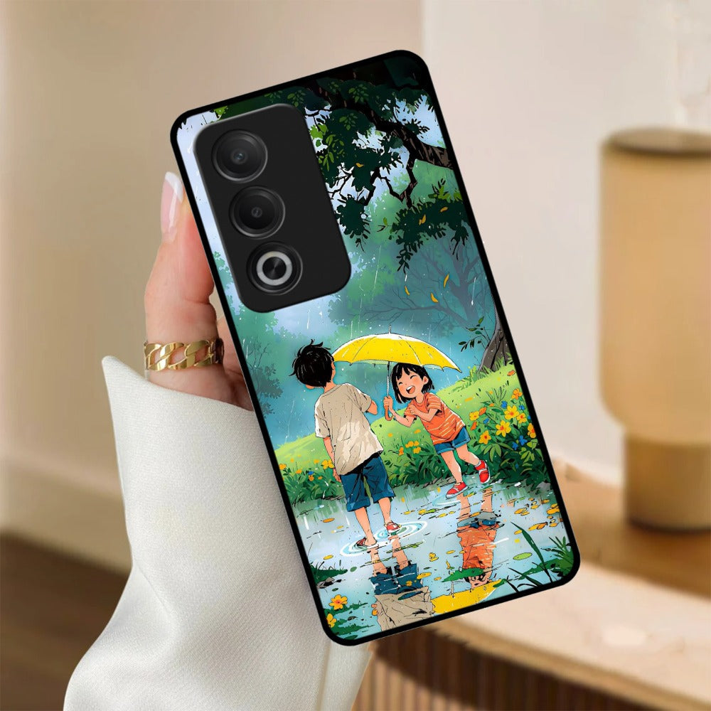 Raindrop Moments Metal Case Cover For Oppo