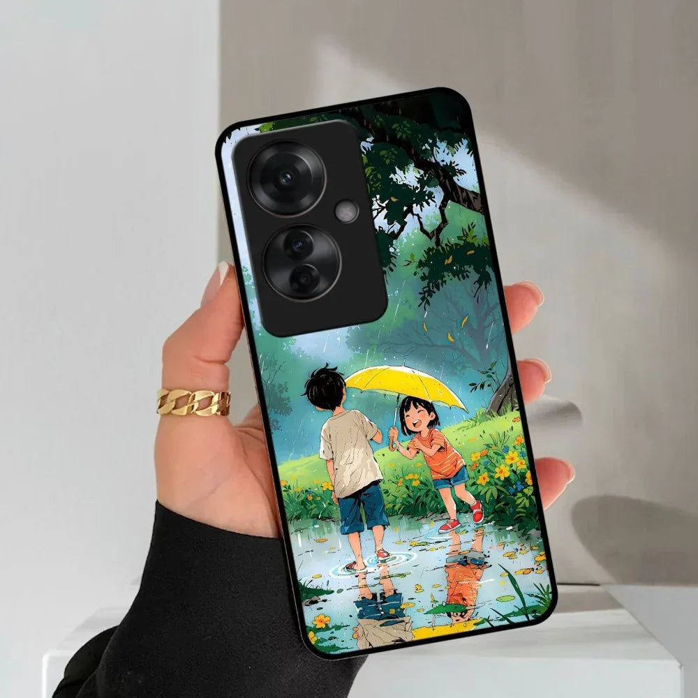 Raindrop Moments Metal Case Cover For Oppo - ShopOnCliQ