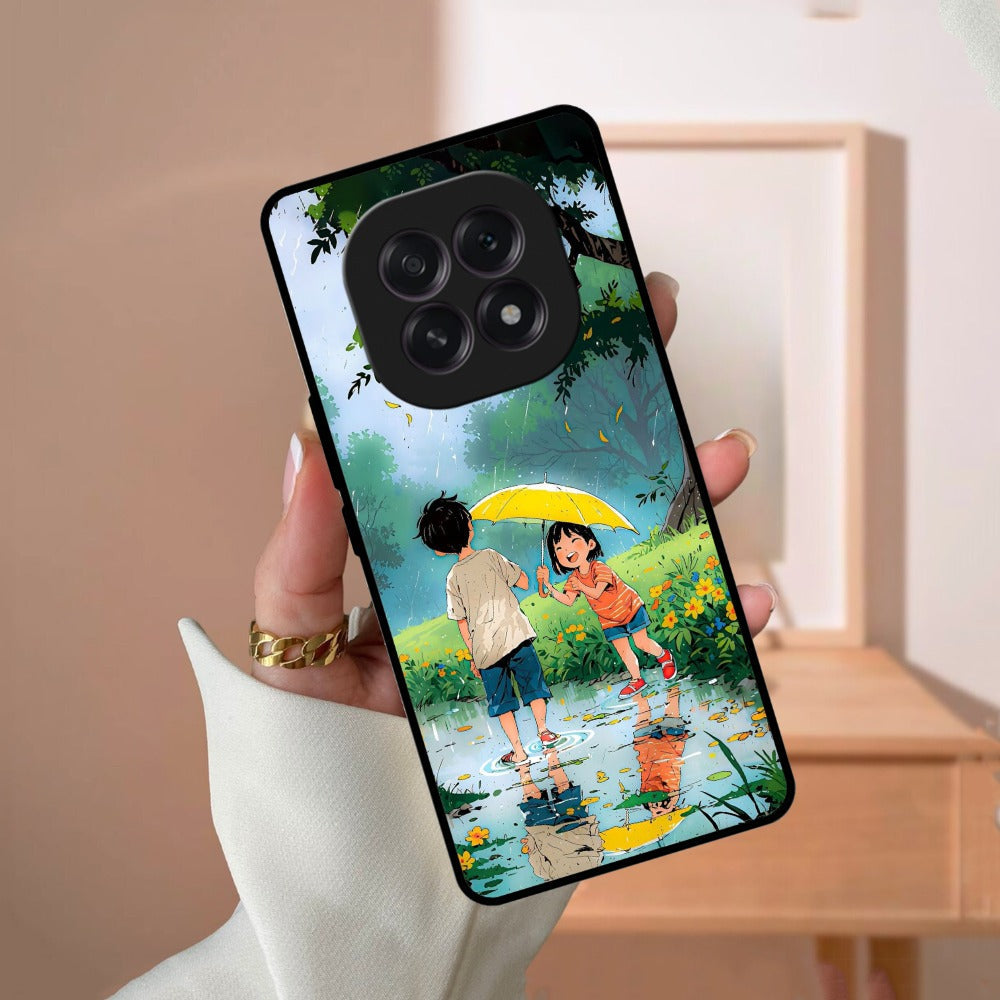 Raindrop Moments Metal Case Cover For Oppo