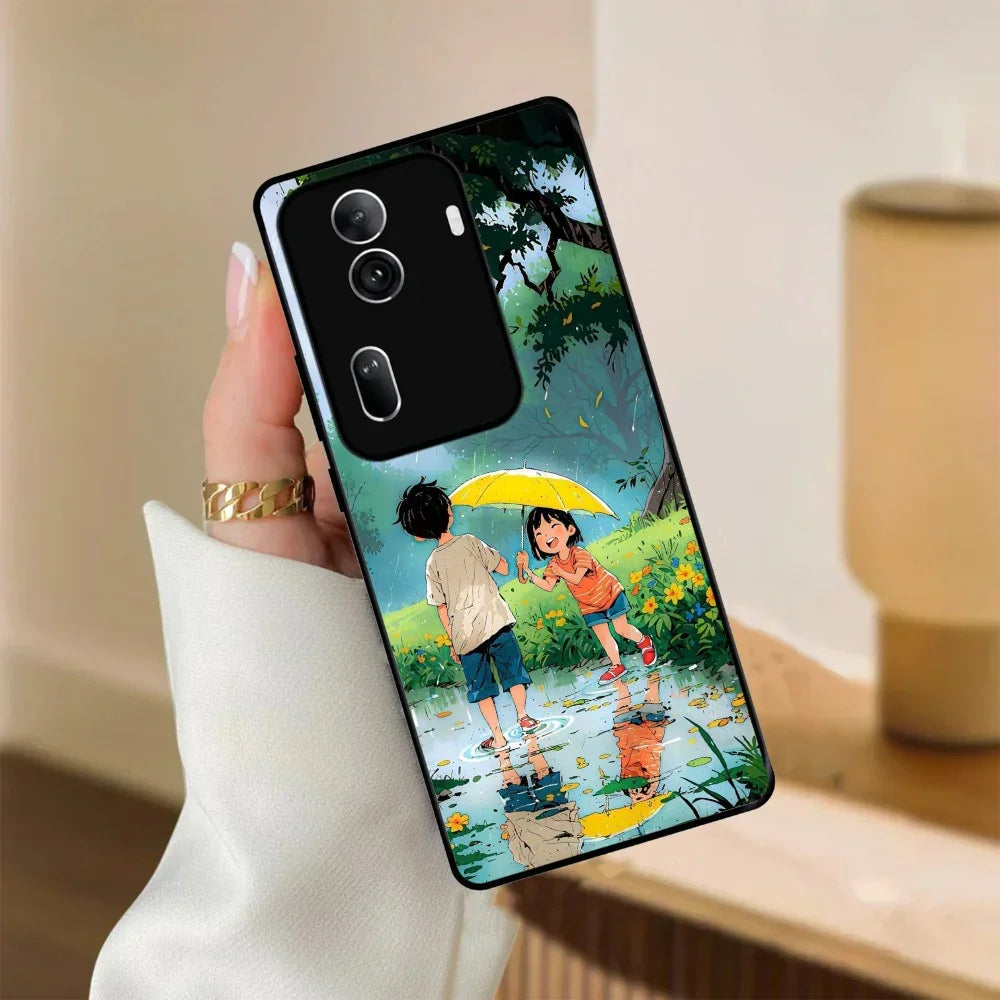Raindrop Moments Metal Case Cover For Oppo - ShopOnCliQ