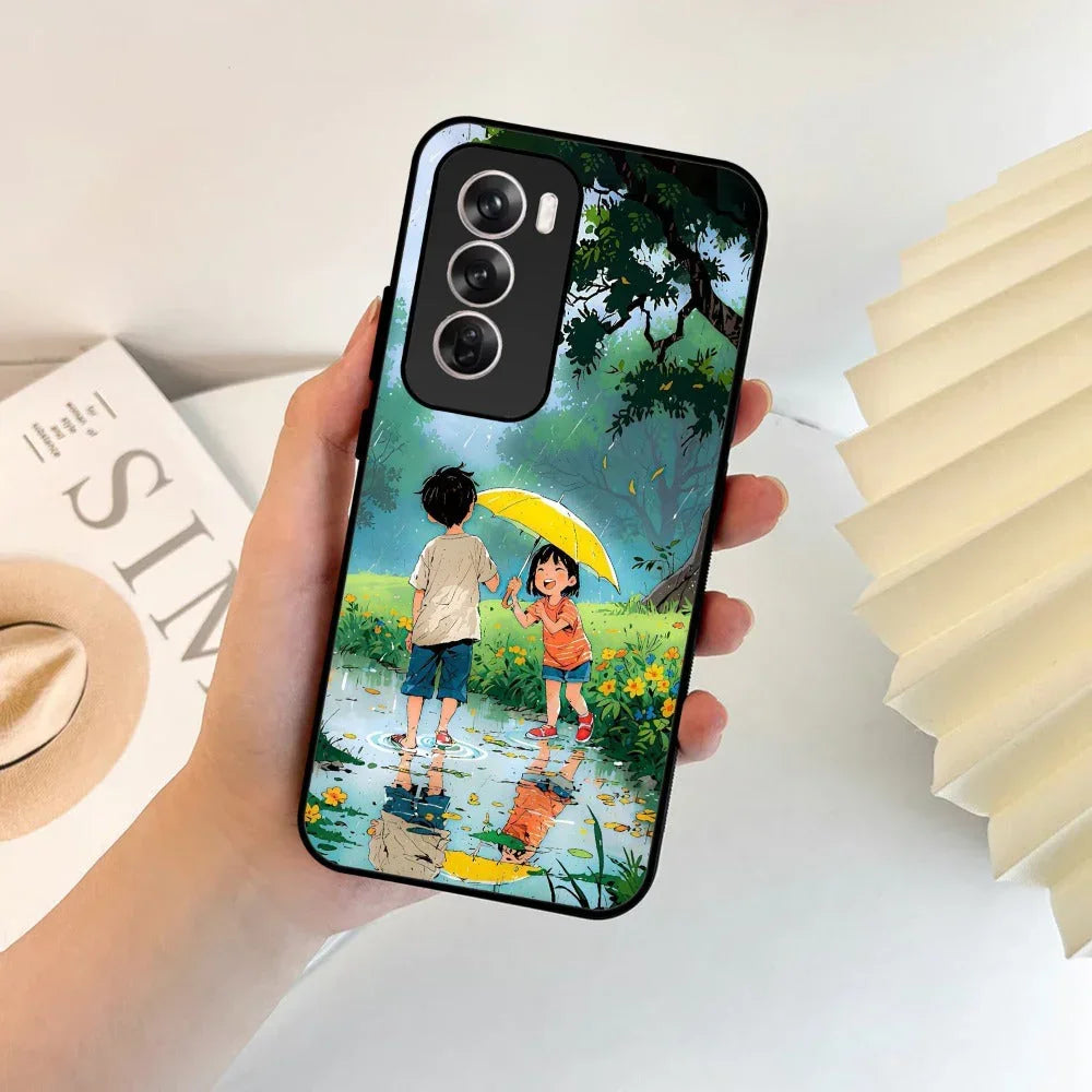 Raindrop Moments Metal Case Cover For Oppo - ShopOnCliQ