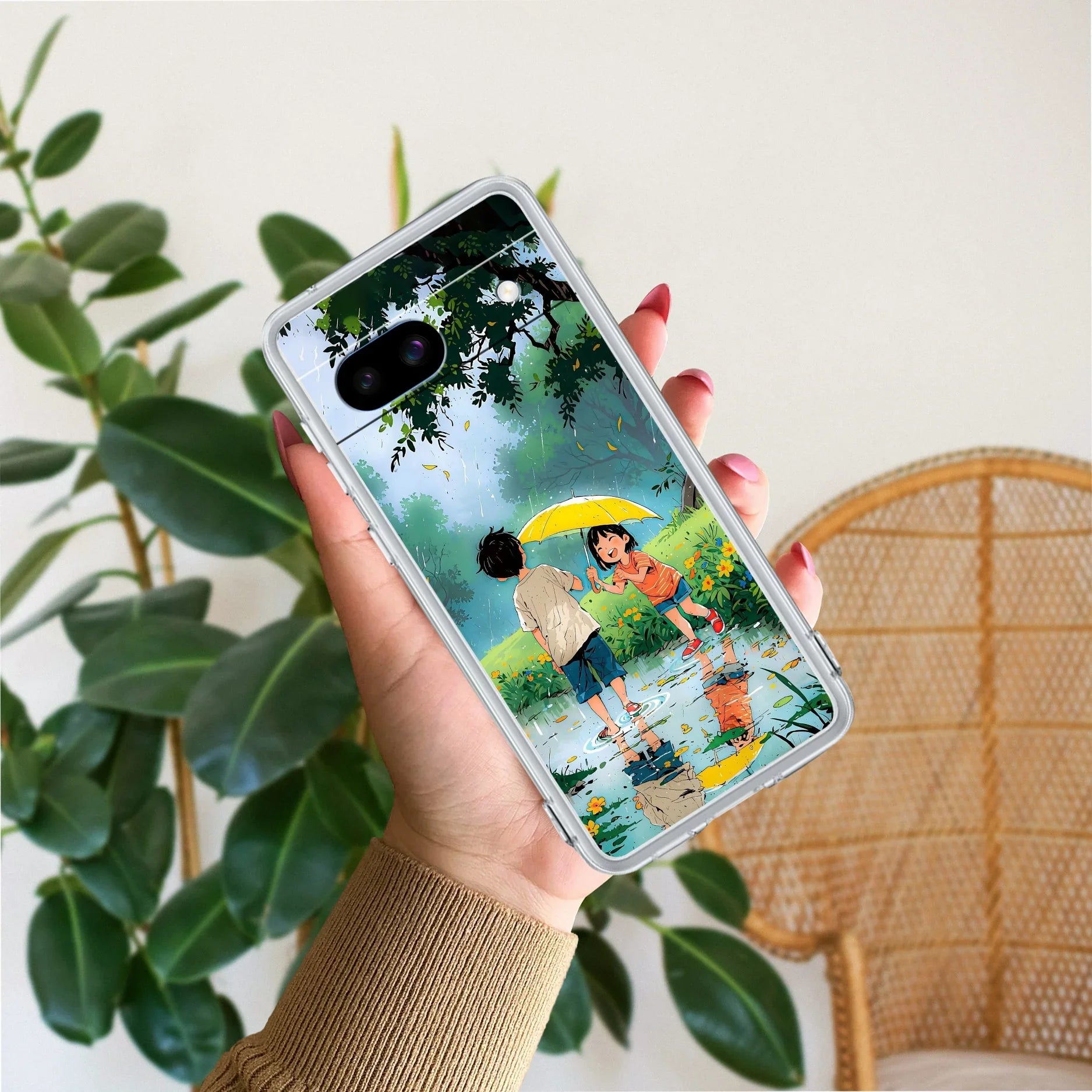 Raindrop Moments Transparent Silicon Case For Google - ShopOnCliQ