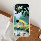 Raindrop Moments Anti Yellow Clear Case For iPhone XR