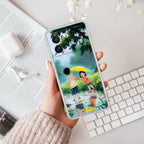 Raindrop Moments Transparent Silicon Case For iQOO Neo 7 Pro 5G