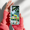 Raindrop Moments Transparent Silicon Case For iQOO 9 SE 5G