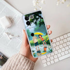 Raindrop Moments Transparent Silicon Case For iQOO Z7 Pro 5G