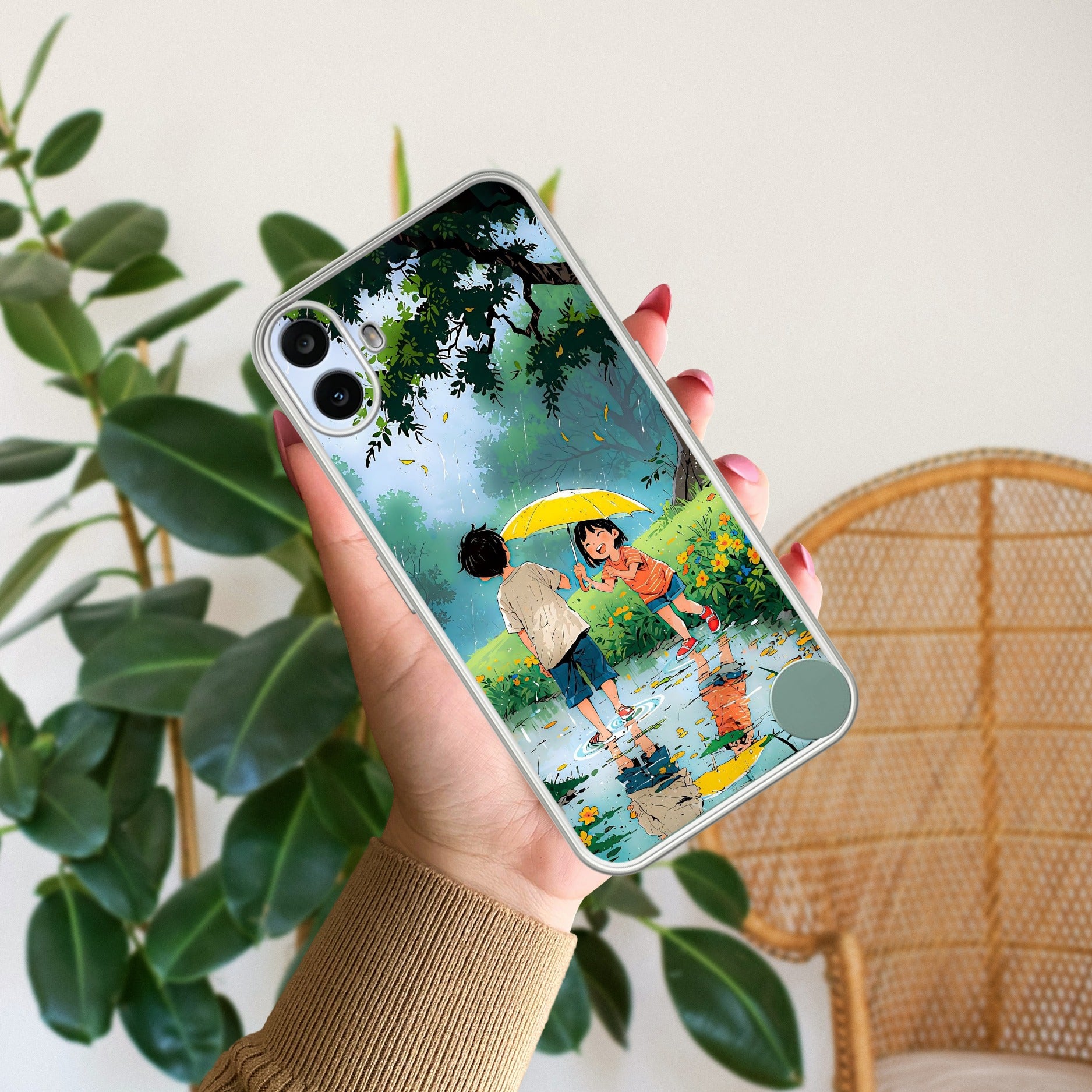 Raindrop Moments Anti Yellow Case For CMF Nothing Phone 1 5G