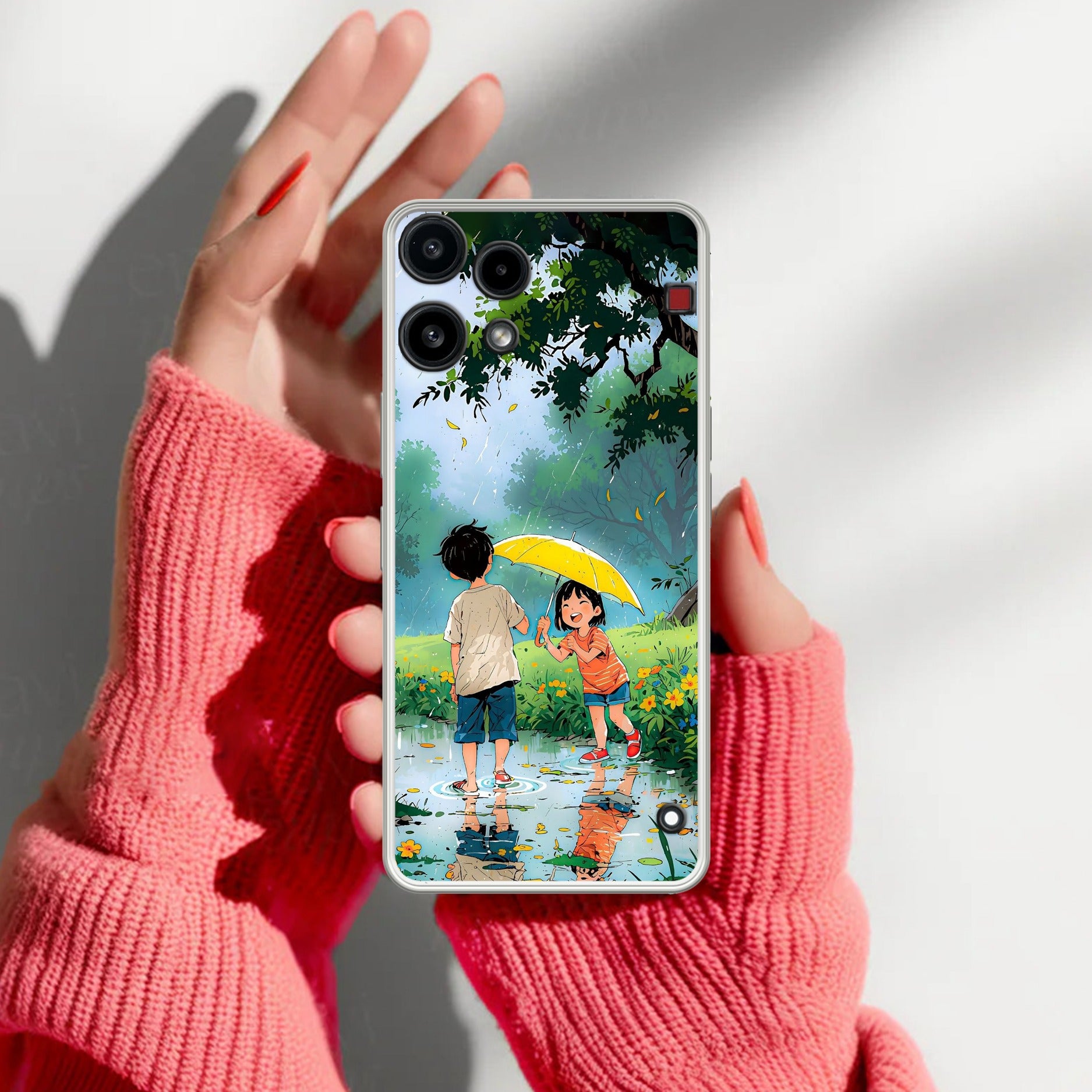 Raindrop Moments Anti Yellow Case For Nothing Phone 3a Lite 5G