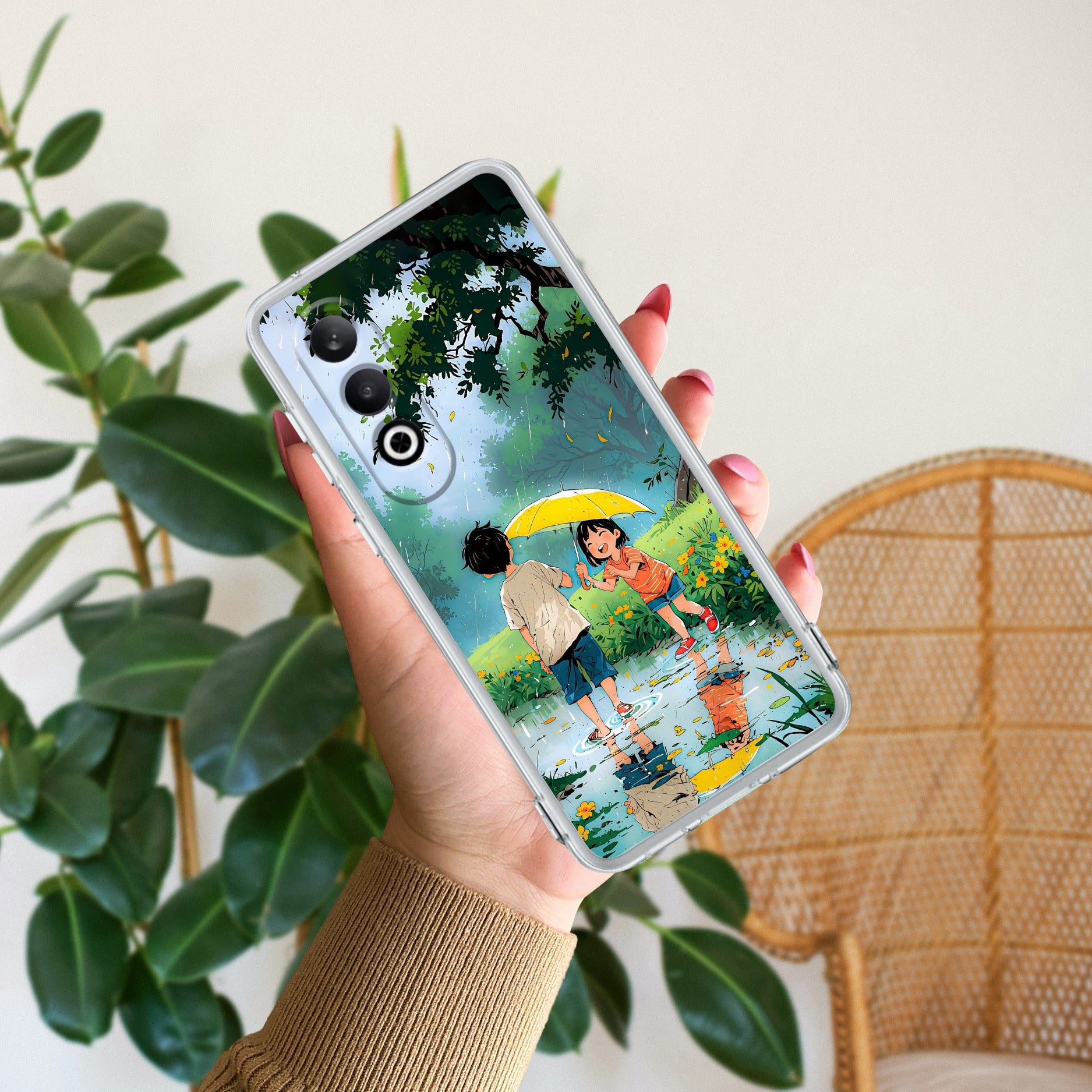 Raindrop Moments Anti Yellow Case For OnePlus Nord CE 4 5G