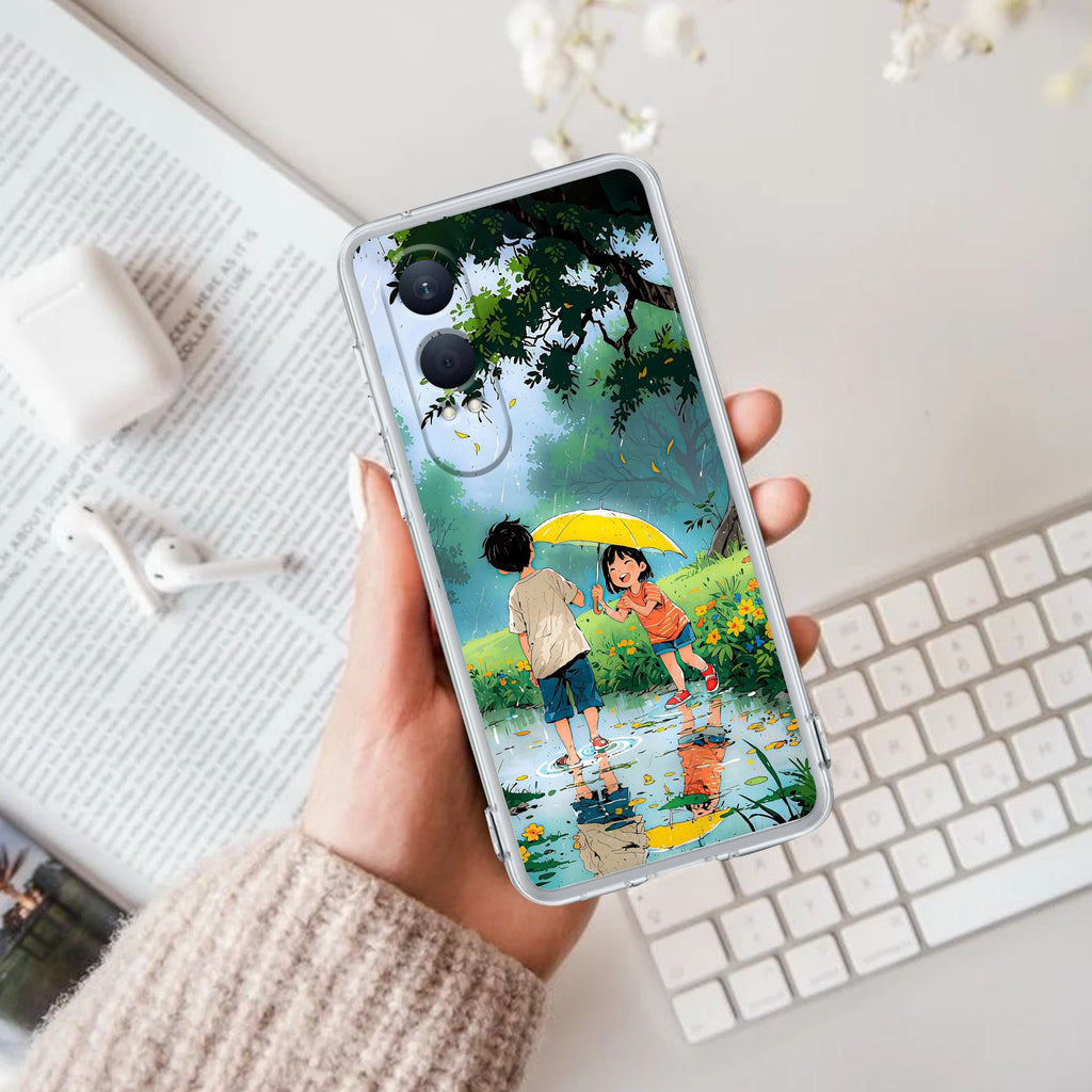 Raindrop Moments Anti Yellow Case For OnePlus Nord CE 4 Lite 5G