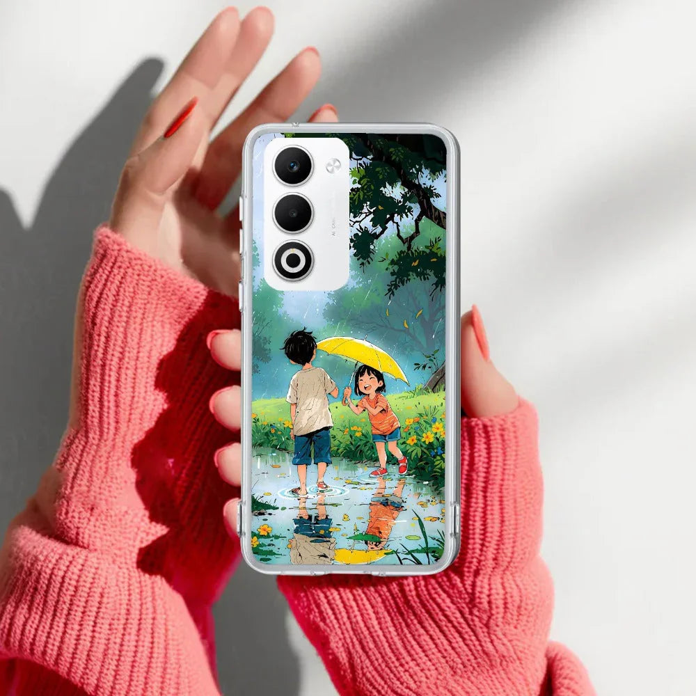 Raindrop Moments Transparent Silicon Case For Oppo - ShopOnCliQ