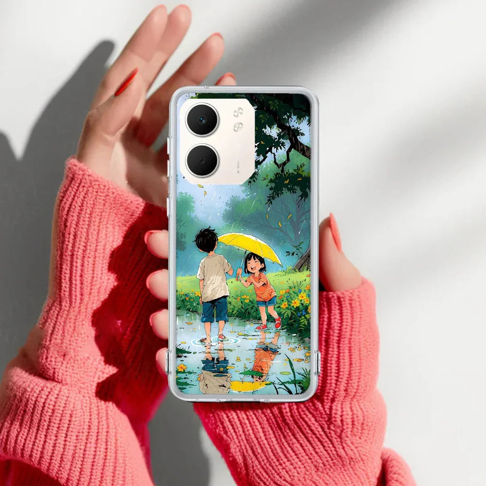 Raindrop Moments Transparent Silicon Case For Oppo - ShopOnCliQ