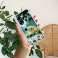 Raindrop Moments Transparent Silicon Case For Oppo Reno 8T 5G