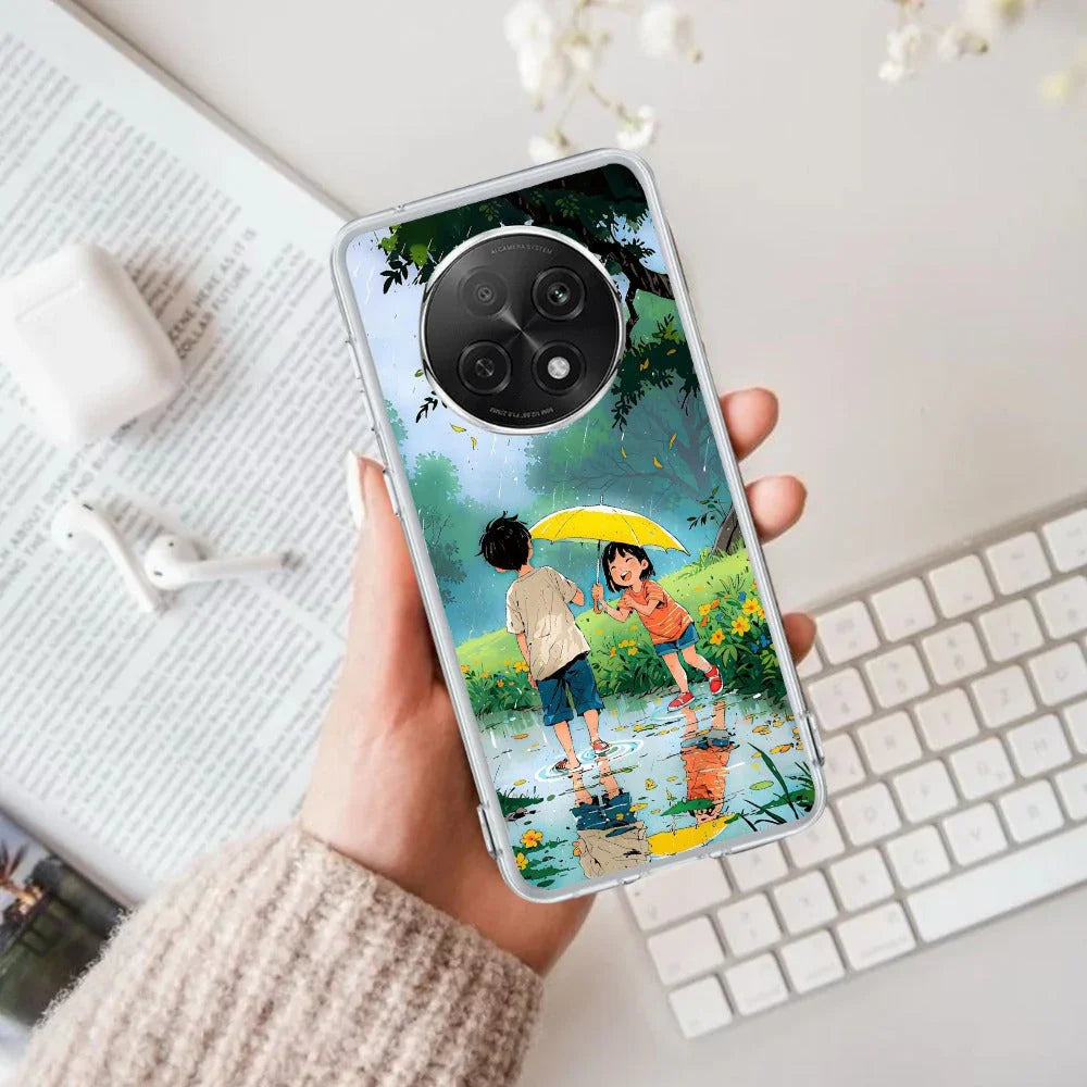 Raindrop Moments Transparent Silicon Case For Oppo - ShopOnCliQ